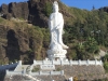 Tôn tượng Đức Quan Thế Âm - chùa Đục trên đảo Lý Sơn - Ảnh: Thành Giang