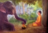 Phẩm Voi: 7- Voi Làm Thị Giả Phật